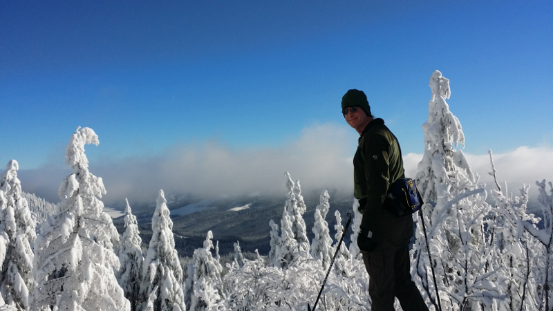 Zach Skiing